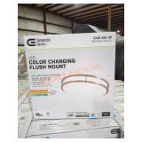 Commercial Electric LED 16" Flush Mount Light
