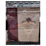 Home Decorators Milton 12" 3-Light Mount