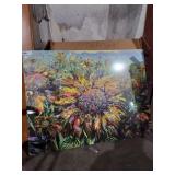 Sunflower Oil Painting Print on Stretched Canvas