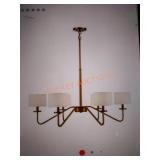 Savoy House Meridian 42"×16" 6-light Chandelier
