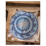 StyleWell 28" Glass Mosaic Bistro Table