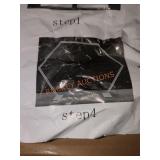 Gold Hexagon Backdrop Flower Stand Arbor