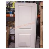 32" x 80" White Two Panel Door