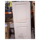 32" x 80" White Two Panel Door