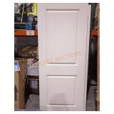 32" x 80" White Two Panel Door