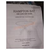 Hampton Bay Camden Steel Round Dining Table