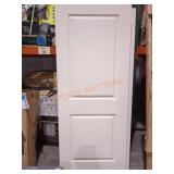 32" x 80" White Two Panel Door