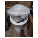 Tankless Toilet with Seat