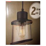 Globe 9"H Plug in Pendant Light
