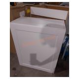 24" x 12.5" x 30.5" White Wall Cabinet