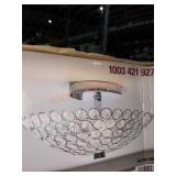 Home Decorators Co 11"Dia Semi Flush Light