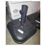 13" Square Umbrella Base