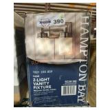 Hampton Bay 2-light Vanity Fixture
