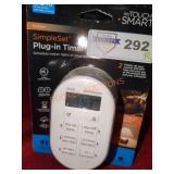 Indoor Simple Set Plug in Timer