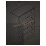 Pre pac 5 drawer chest