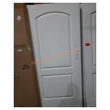 36" × 80" Two-Panel Door White Finish