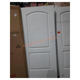 36" × 80" Two-Panel Door White Finish