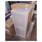 36" x 13" x 15" Grey Wall Cabinet