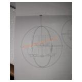 Generation Lighting Nine Light Chandelier