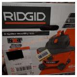 Rigid 6 gallon wet dry vacuum