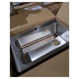 Glacier Bay 18G Large Single Bowl Kitchen Sink
