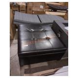 Square Storage Ottoman 35"