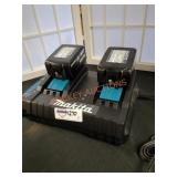 Makita 18v 4ah Batteries and Dual Charger Combo