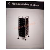 Seville Classics Inc 10-Drawer Organizer Cart