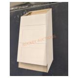 Hampton Bay 18" Drawer Base Cabinet, White