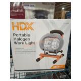 HDX Portable Halogen Work Light