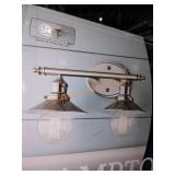 Hampton Bay Nickel 16"W Vanity Fixture
