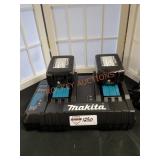 Makita 18v 4ah & 5ah Batteries and Charger