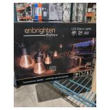 Enbrighten Bistro LED Bistro Lights, 48ft
