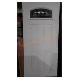 Entry door apx 79x36 in