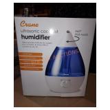 Crane 1 gal Drop Ultrasonic Cool Mist Humidifier