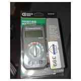 Commercial Electric Pocket Size Multimeter