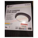 Commercial Electric LED Color Changing Flush Mount