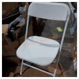 Lot of 5 folding chairs