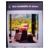 Tozey  Chillrest Wicker Patio Recliner w/ Cushion