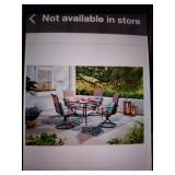 Hampton Bay Ashbury 5-Piece Patio Dining Set