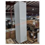 18"W×24.5"D×90"H 2-Door Storage Cabinet