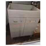 24" x 18.5" x 32" light grey Vanity Base Only