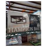Hampton Bay 12" 2-Light Flush Mount