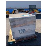 Pavestone Retaining Concrete Wall Cap Skid Lot