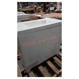 Vanity sink combo apx 36x19x34 in