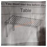 Metal Outdoor table