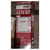 Fit right 4ft high gate adjustable