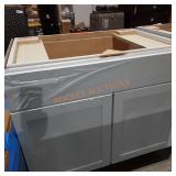 36in vanity No top apx 36 x 32 x 24