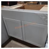 36in vanity No top apx 36 x 32 x 24