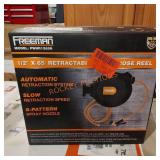 Freeman 1/2in x 65ft retractable hose reel